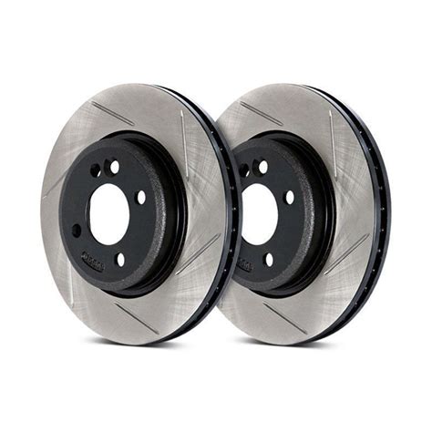 StopTech Front Rotors (Pair) for Infiniti G37S (Akebono).